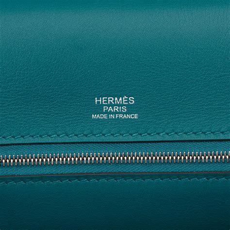 HERMES Togo Swift 24/24 29 Vert Bosphore .